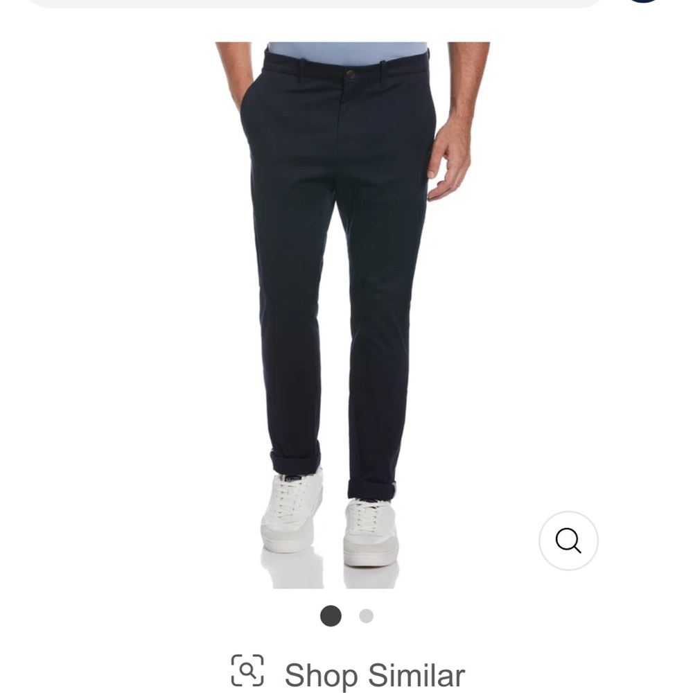 Men's Penguin Stretch Chino Navy Pants